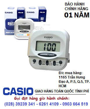 Casio PQ-30-8DF; Đồng hồ báo thức Casio PQ-30-8DF chính hãng| CÒN HÀNG 